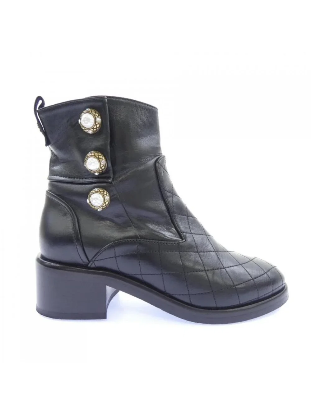 Chanel Boots Black